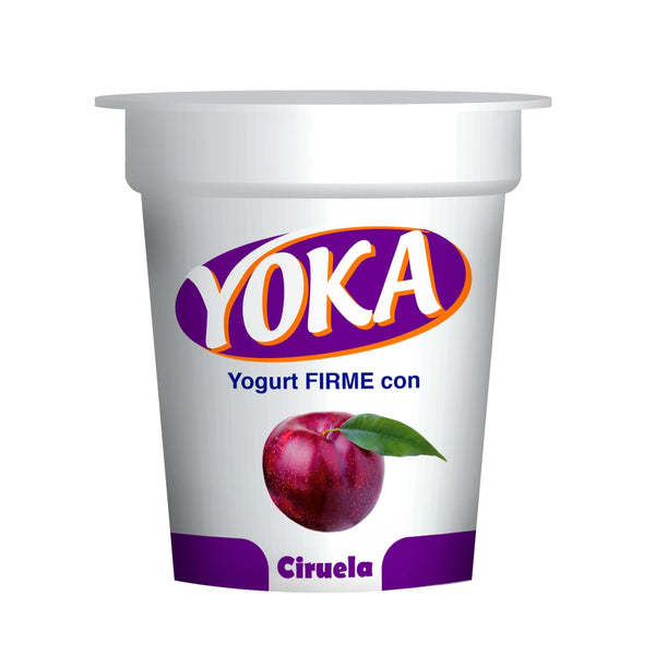 Yogurt Firme Yoka de Ciruela 150 gr.