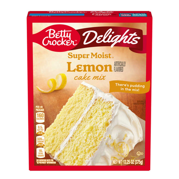 Mezcla para tortas de Limon Betty Crocker