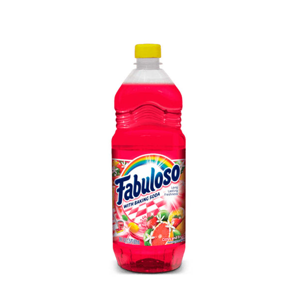 Limpiador Antibacterial Multiuso Fabuloso Cítricos y Frutas. 828 ml