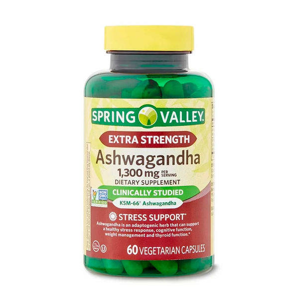 Ashwagandha Spring Valley 1,300 mg. 60 caps