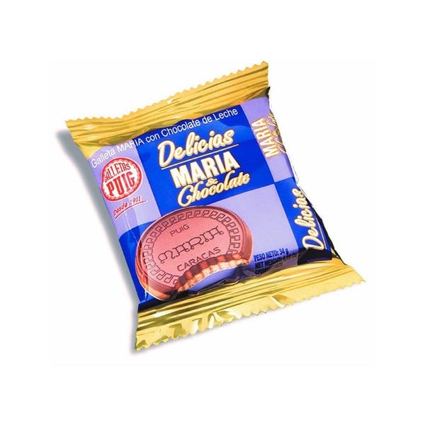 Galleta Maria con Chocolate Puig. 34 g
