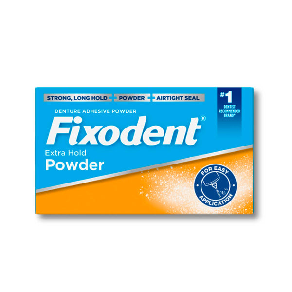 Pegamento en Polvo para Protesis Fixodent Extra Fuerte. 76 g