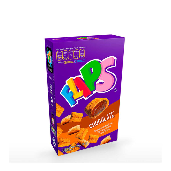 Cereal Flips de Chocolate. 220 g