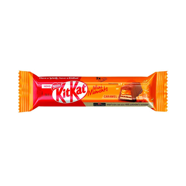 Chocolate Kit Kat mini con Caramelo. 34,6 g