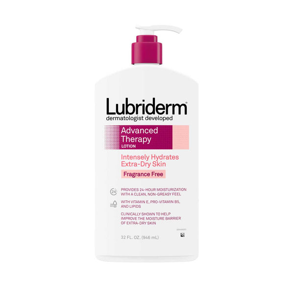 Loción Libre de Fragancia Hidratación Intensa Lubriderm. 946 ml