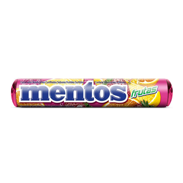 Caramelos Mentos Frutas 29 g