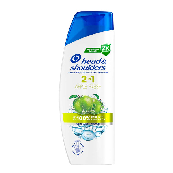 Shampoo Head & Shoulders 2 en 1 Apple Fresh 400 ml