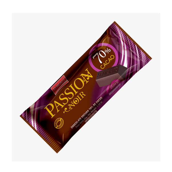 Chocolates Oscuro al 70% Passion Noir St.Moritz.32 g
