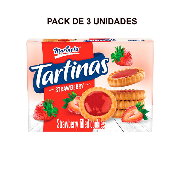 Tartinas de Marinela- Reinitas (Pack de 3 galletas)