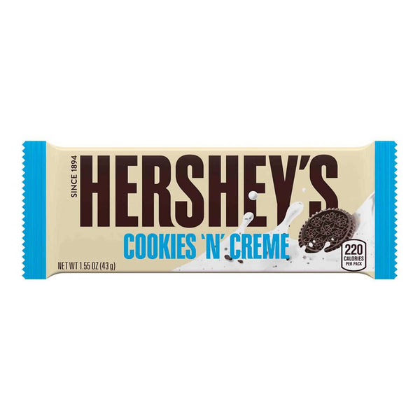 Chocolate Hershey's Cookies And Creme. 43g