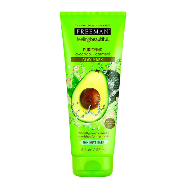 Mascarilla de Arcilla Freeman Aguacate y Avena.175 ml