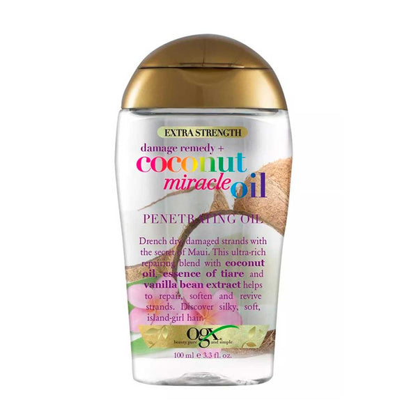 Aceite Milagroso de Coco Extra Fuerte OGX. 100 ml