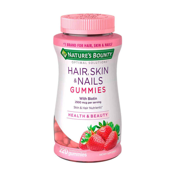 Hair, skin and nails Nature Bounty 2500 mcg. 220 gomitas