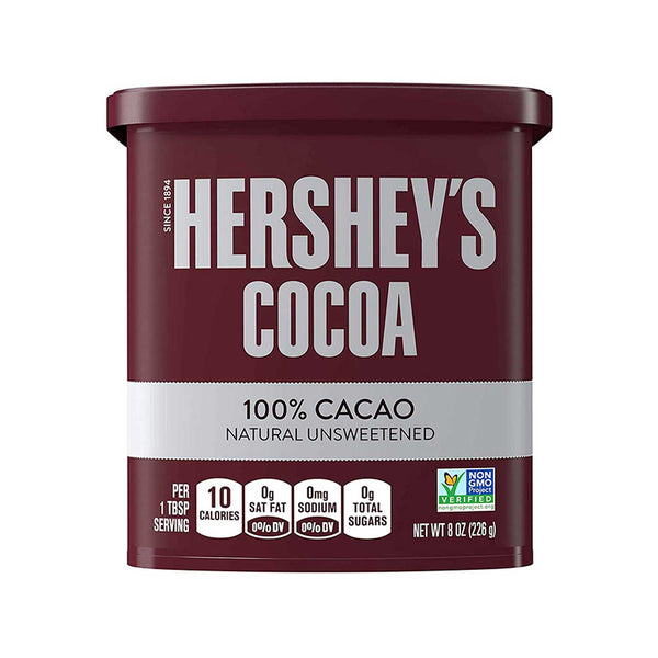 Hershey's Cocoa 100% Cacao. 226 gr