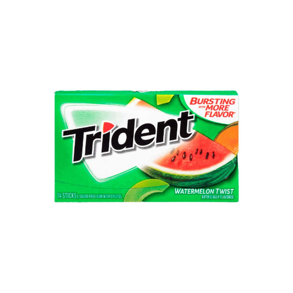 Trident Sabor Patilla Sin Azúcar. 14 Sticks