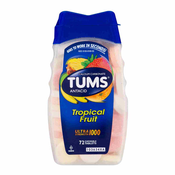 TUMS Antiácido. Ultra Strenght. 72 tabs