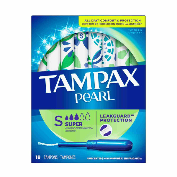 Tampax Pearl S Super. 18 unid